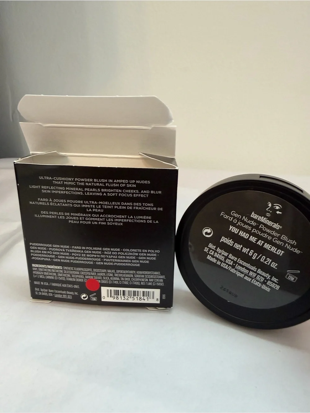 bareMinerals Gen Nude Powder Blush — Merlot Deep Rose - Picture 3 of 5